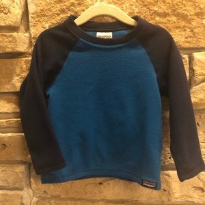 Patagonia Kids Blue and Black Sweatshirt